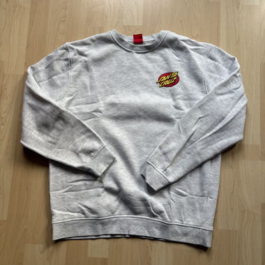 Santa Cruz Skateboard Sweatshirt grau M