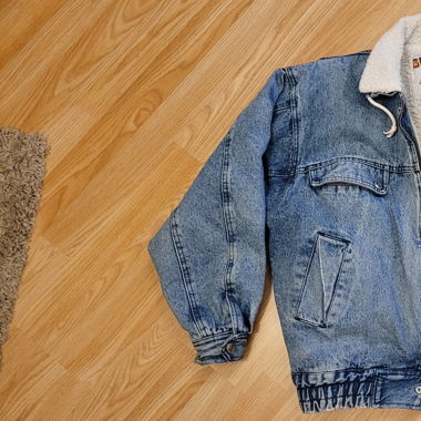 Veste en jeans hiver