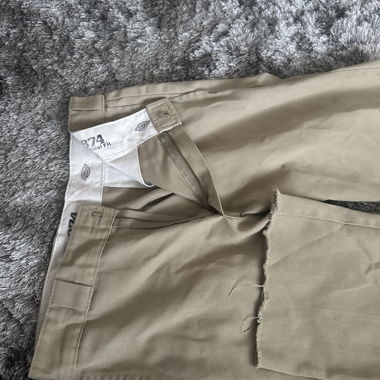 Dickies beige work trousers size 36-38