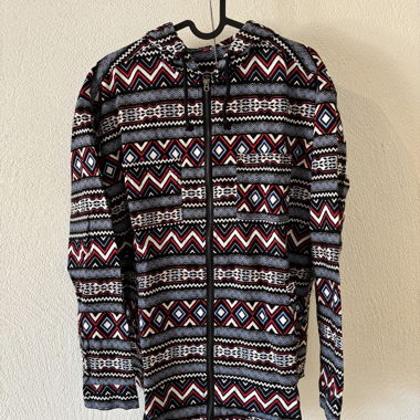 Leichtes Zip Hemd - Gr. M
