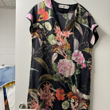 Kleid und Bluse 