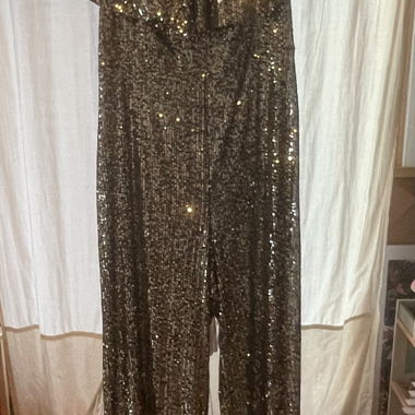 Tuta con paillettes