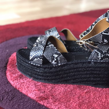 Wedge-platform Sandals UNWORN/UNGETRAGEN
