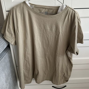 T-shirt oversize beige XXL