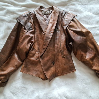 Giacca in pelle vintage Verapelle M