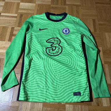 Chelsea Nike goalkeeper jersey green L child