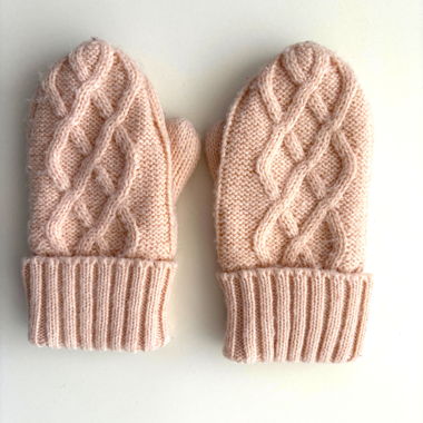 Warme Baby-Fäustlinge mit Fleece-Futter