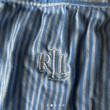 Gestreifte Ralph Lauren hose