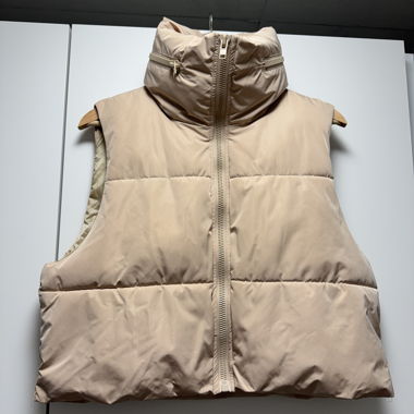 Beige Weste/Gilet