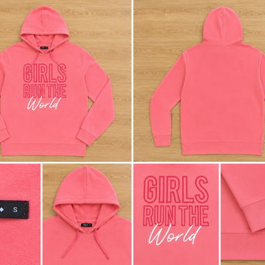 Felpa TEX da donna rosa