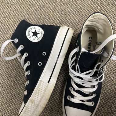 Converse Chuck Taylor High Top/Piattaforma
