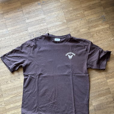 YOURTURN T-Shirt Brown with Backprint