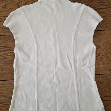 Haut blanc, taille S, comme neuf !