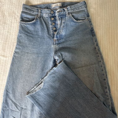 Jeans taille haute MNG