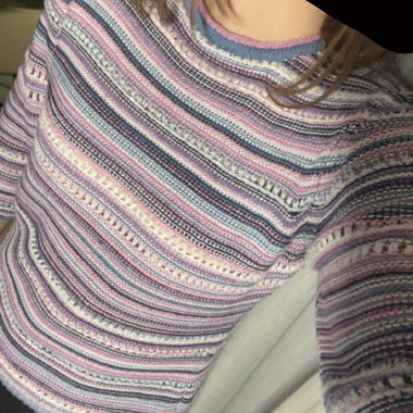 Pull 3/4 en maille