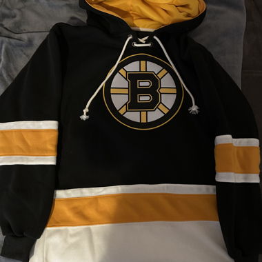 Hoodie Boston Bruins nuovo, taglia M-L