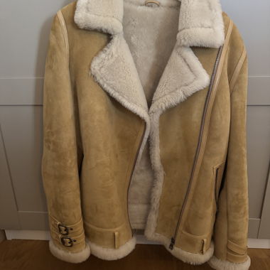 Veste en cuir d’agneau