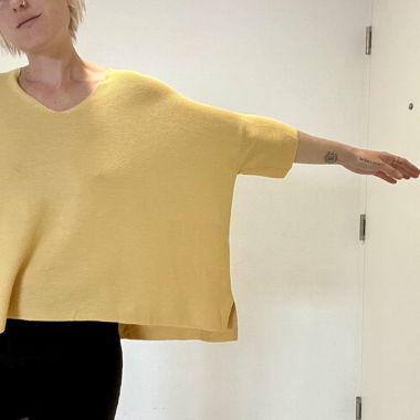 3/4 sleeves light jumper 