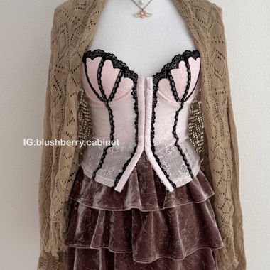 Secret Treasure Black Pink Buster Grösse 34B