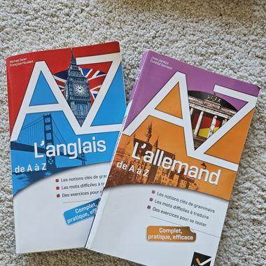 Livres grammaire Allemand 