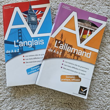 Livres grammaire Allemand 