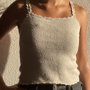 Beige Top
