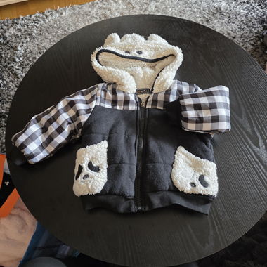 Giacca Bambino con Cappuccio Foderato
