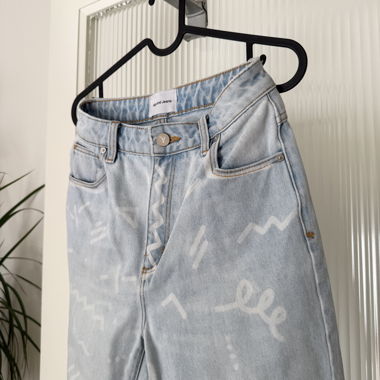 Abrand Jeans bedruckte Jeans 34
