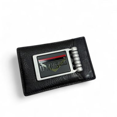 Rare Oakley Money Clip and Leather Wallet M-75 
