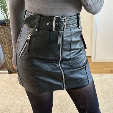 Gonna in ecopelle Topshop