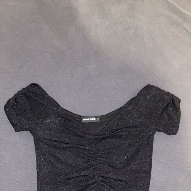 Glitzer Party Top
