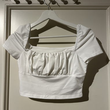 Top Corto Bianco