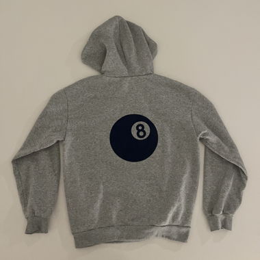 Grey 8-Ball Hoodie