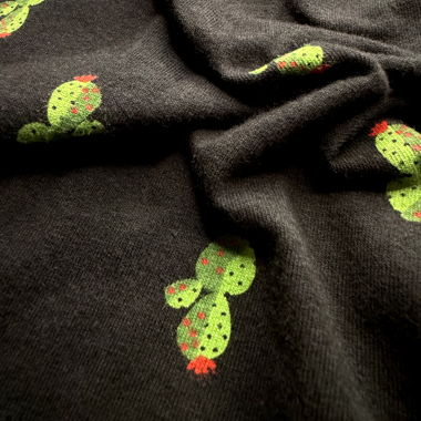 blutsgeschwister - Niedlicher Kaktus-Print-Rock
