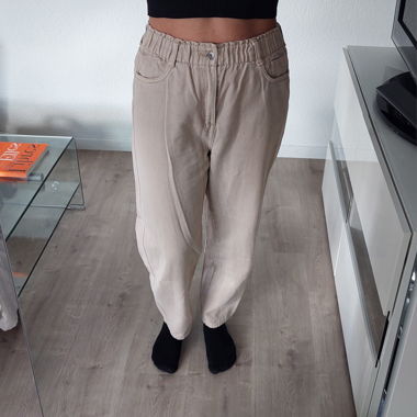 Pantalon crème  // 38