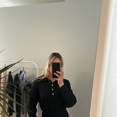 Zweiteiler Set Schwarz