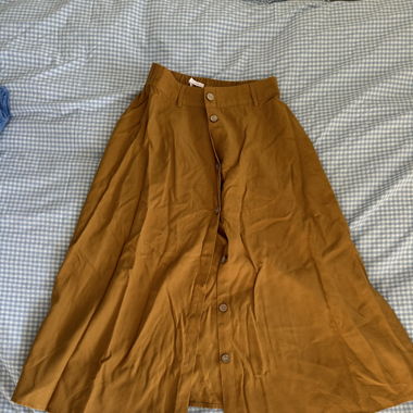 jupe midi camaïeu 