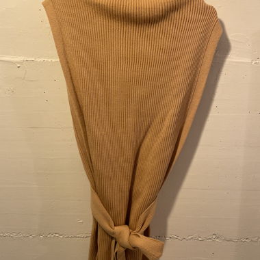 Top in Maglia Coste Sopra