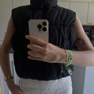 puffer gilet, perfect for autumn/spring