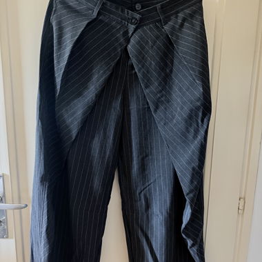 Pantalon rayé Bershka