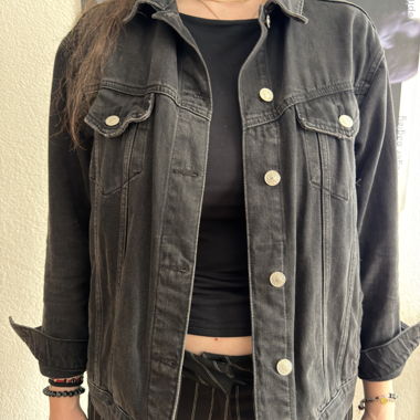 Black Denim Jacket