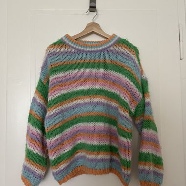 Striped Knit Sweater