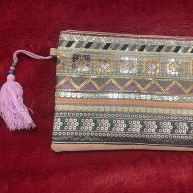 Pailletten Clutch