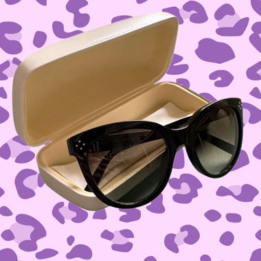 Lunettes de soleil Chloé avec étui