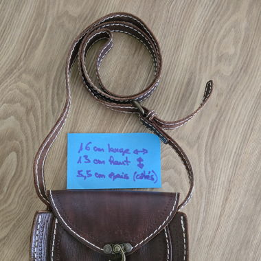 Sac à main vrai cuir