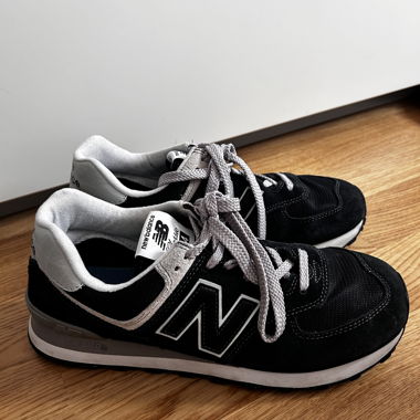 New Balance 574 Sneakers schwarz weiss
