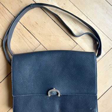 Sac vintage Cartier, bleu marine