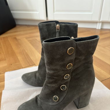 Bottines kaki
