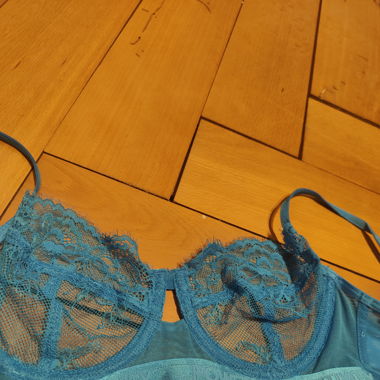 Blauer Bügel-BH Hunkemöller 