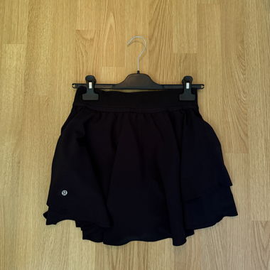 Jupe de tennis Lululemon noire
